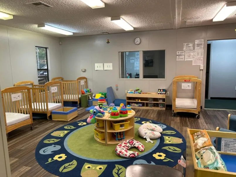 child care center with children equipment inside in Woodruff, SC